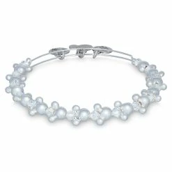 Best reviews of ⭐ Disney Alex & Ani Bracelet - Mickey And Minnie Icon Beaded - Silver ⭐