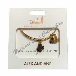 Wholesale ⭐ Disney Alex & Ani Bracelet - Disney Treats - Mickey Ice Cream - Gold 🛒