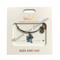 Wholesale 🎁 Disney Alex & Ani Bracelet - Stitch - Silver ⌛