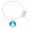 Best Sale 🎁 Disney Alex & Ani Bracelet - Cinderella - Believe Every Wish - Silver 🔔 -Disney Sales 7501055890969 2