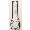 Budget 💯 Disney Magic Band 2 - Minnie Mouse Dots - White & Red 🎁 -Disney Sales c14706