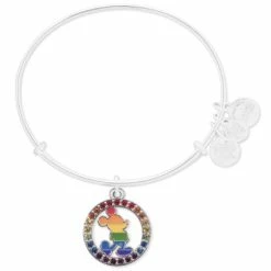 Best deal 👍 Disney Alex & Ani Bracelet - Rainbow Mickey Mouse - Silver ✨