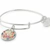 Coupon 💯 Disney Alex & Ani Bracelet - Enchanted Tiki Room - Silver 😍 -Disney Sales dc18h72962857