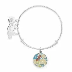 Hot Sale 😀 Disney Alex & Ani Bracelet - Tiana - Silver 😀