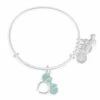 Coupon 🔔 Disney Alex & Ani Bracelet - Minnie Mouse Ears - Arendelle Aqua 🌟 -Disney Sales dc18h72964503