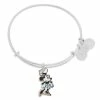 Cheap 🛒 Disney Alex And Ani Bracelet - Minnie Mouse Figural Bangle - Silver 👍 -Disney Sales file a954c15385534