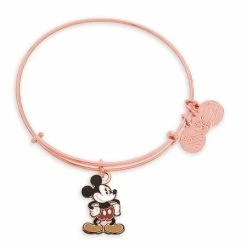 Brand new 🤩 Disney Alex And Ani Bracelet - Mickey Mouse Figural Bangle - Rose Gold ⌛