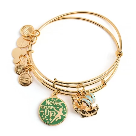 Discount ๐คฉ Disney Alex And Ani Bracelet Set - Peter Pan - Never Grow Up ๐ฅ 3 Discount ๐คฉ Disney Alex And Ani Bracelet Set - Peter Pan - Never Grow Up ๐ฅ