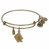New ⭐ Disney Alex And Ani Bracelet - 2017 Graduation Cap - Gold 👍 -Disney Sales img 5268