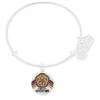 Discount 🛒 Disney Alex And Ani Bracelet - Epcot 35th Anniversary - Silver 😀 -Disney Sales img 6354