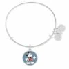 Best Sale ⌛ Disney Alex And Ani Bracelet - Mickey Mouse Heart Shorts - Silver 👏 -Disney Sales img 8227