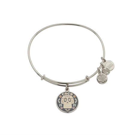 Cheap 🤩 Disney Alex And Ani Bracelet - Coco Skull - Silver ✨ 3 Cheap 🤩 Disney Alex And Ani Bracelet - Coco Skull - Silver ✨