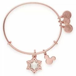 Brand new ⌛ Disney Alex & Ani Bracelet - Mickey Mouse Icon Snowflake 🛒