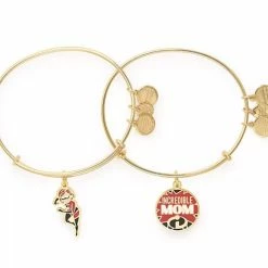 Brand new 🎉 Disney Alex & Ani Bracelet Set - Elastigirl - Incredible Mom 🌟