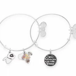 Outlet ✨ Disney Alex & Ani Bracelet Set - WALL-E And E.V.E ❤️