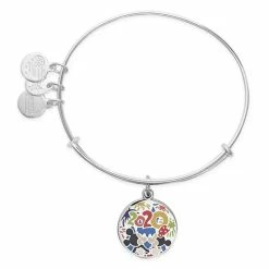 Best Sale ⌛ Disney Alex & Ani Bracelet - Dated 2020 - Mickey And Minnie 🎉