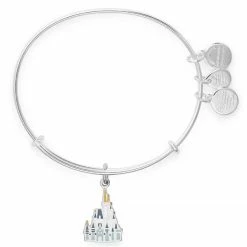Best Pirce 🧨 Disney Alex & Ani Bracelet - Disney Park Life - Cinderella Castle 😍