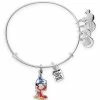Best Pirce 👏 Disney Alex & Ani Bracelet - Ink & Paint - Sorcerer Mickey 🔔