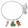 Deals ✨ Disney Alex & Ani Bracelet - Minnie Mouse Holiday Food Bangle 🔔 -Disney Sales sc132531