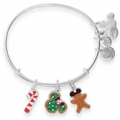 Deals ✨ Disney Alex & Ani Bracelet - Minnie Mouse Holiday Food Bangle 🔔