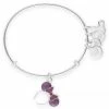Discount 👏 Disney Alex & Ani Bracelet - Minnie Ear Headband - Purple 🥰 -Disney Sales sc14042