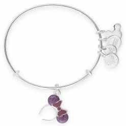 Discount 👏 Disney Alex & Ani Bracelet - Minnie Ear Headband - Purple 🥰