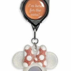Top 10 🔥 Disney Retractable MagicKeepers Clip - Minnie Bow - Silver 🎁