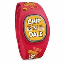 Budget 🤩 Disney Magicband Plus - Chip 'n Dale - Red 💯