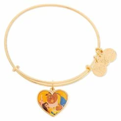 Buy 😍 Disney Alex And Ani Bracelet - Belle And Beast - Valentine's Day 🛒